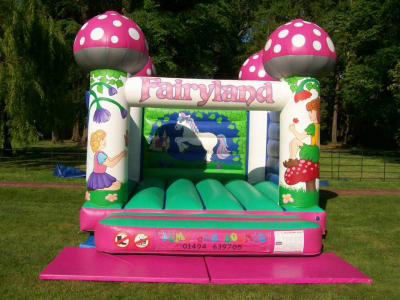 12 x 15 Fairyland/Unicorn Bouncy Castle, a bouncy castle for hire from Jump & Bounce