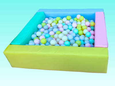 Ball Pit 4x4ft Pastel 4, a soft play set for hire from Have A Bounce