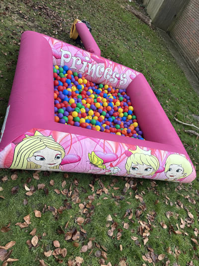 Princess Ball Pool, a soft play set for hire from Sploj