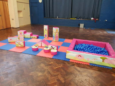 Bronze Princess soft play package, a party package for hire from Abc Party Hire