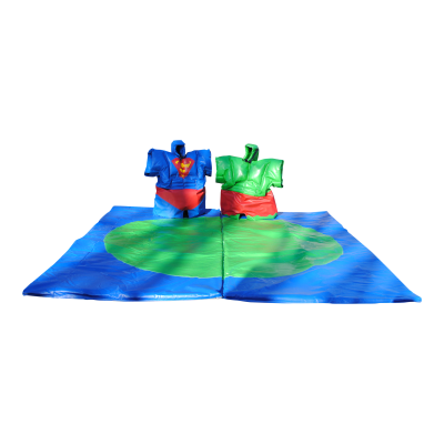 Adult Super Hero Sumo Suits, a inflatable game for hire from JV Bouncy Castle Hire