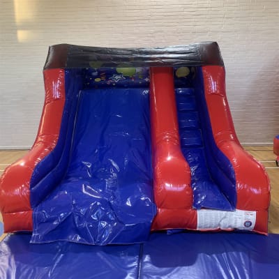 Party Time 2020 Mini Slide, a inflatable slide for hire from Playdays Parties