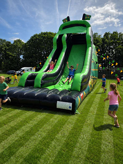 Mega Giant inflatable Slide Hire, a inflatable slide for hire from Funday Entertainment