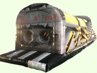 Assault Course Inflatable Battle Zone 49x11ft, a assault course for hire from Have A Bounce