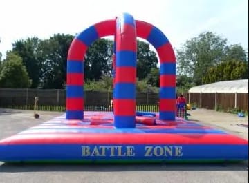 Wrecking Ball, a inflatable game for hire from Laxcorp Event Hire