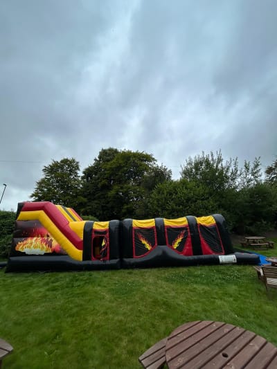 40ft Assault Course, a assault course for hire from Rick's Castles
