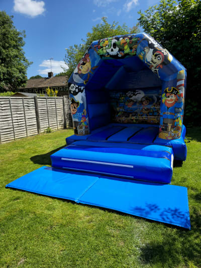 10ft x 12ft Pirate Themed Bouncy Castle, a bouncy castle for hire from MLM Bouncy Castles