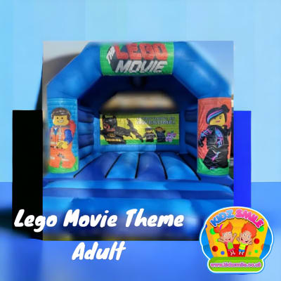 Lego Adult bouncy Castle, a adult bouncy castle for hire from Kidz Smile
