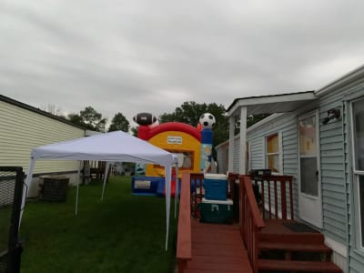 10x20 Pop Up Tent & Moonbounce