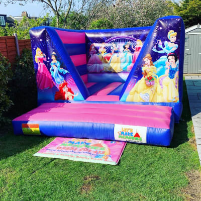 Low Height Princess Castle, a bouncy castle for hire from Let's Make Memories