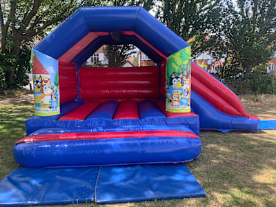 13ft x 18ft Bluey, a bouncy castle for hire from Bounce Mania