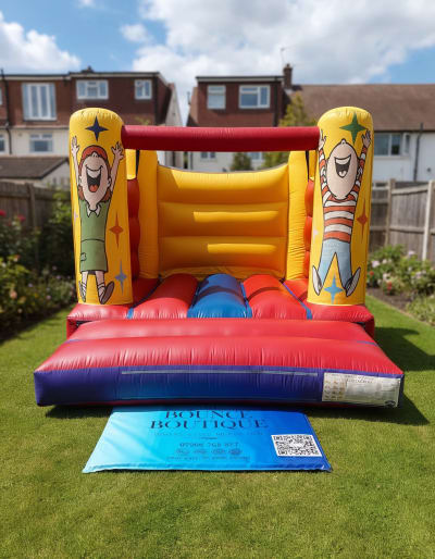 Jumping kids bouncy castle 10x10ft, a bouncy castle for hire from The Bounce Boutique