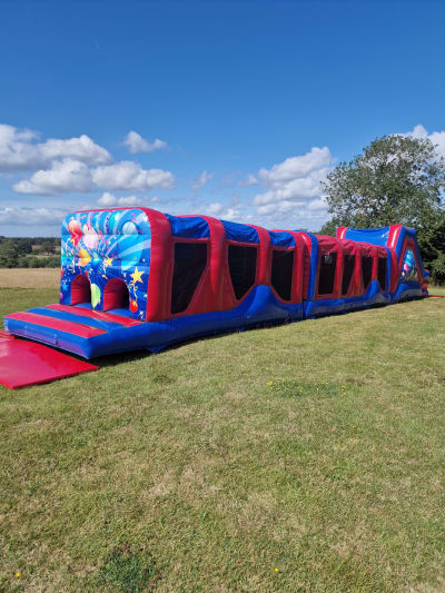 65ft Energy Assault Course, a assault course for hire from Airscape Events