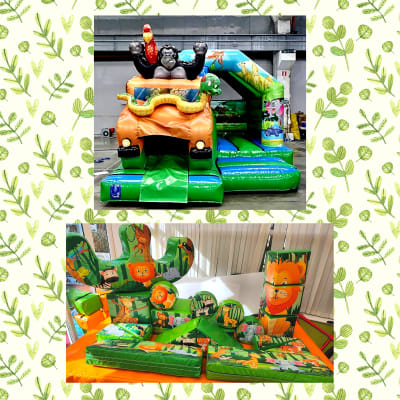 Bouncy Castle Jungle Buddies Low Height Bouncy Castles Hire and