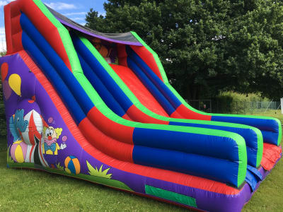 Circus Slide, a inflatable slide for hire from Allsorts Inflatables