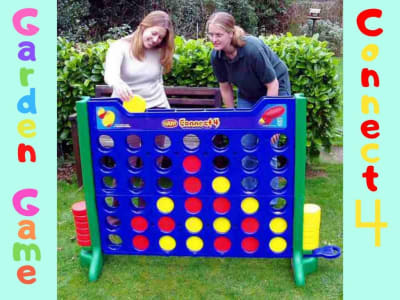 Connect 4 game, a inflatable game for hire from Have A Bounce