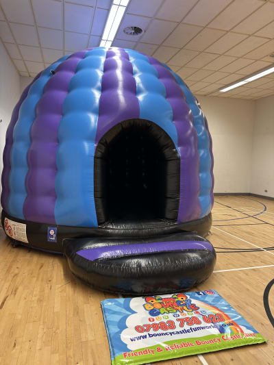 Large Disco Dome, a disco dome for hire from Bouncy Castle Fun World