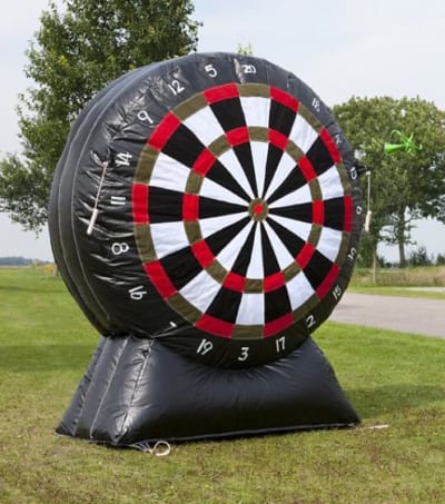 Inflatable Velcro Dartboard, a inflatable game for hire from Allsorts Inflatables
