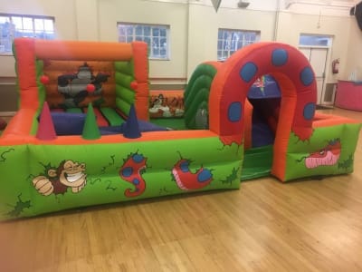Jungle play park, a bouncy castle for hire from Bouncy Castles Surrey
