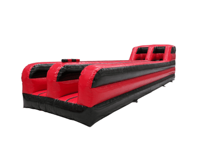 Red / Black Bungee Run, a assault course for hire from Abc Party Hire