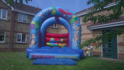 10 x 12 Jungle bouncy castle, a bouncy castle for hire from Wallington Bouncy Castles