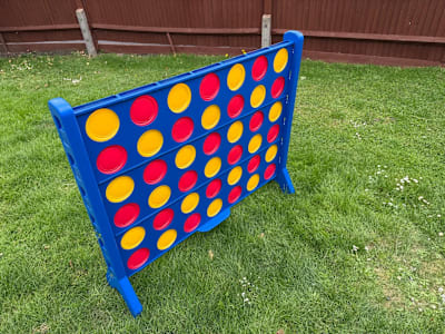 Connect 4, a inflatable game for hire from Sploj