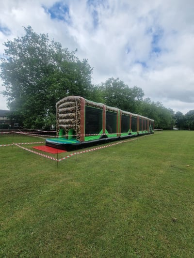 100ft Army Themed Assault Course