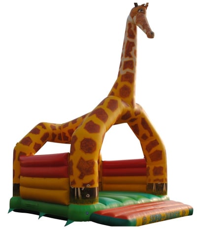 20 x 25ft Giant Giraffe Bouncy Castle, a bouncy castle for hire from JV Bouncy Castle Hire