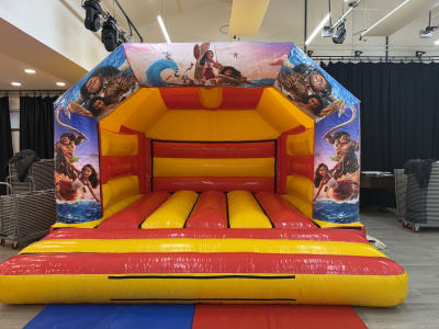 Moana 15x15ft Theme Bouncy Castle, a bouncy castle for hire from SK Hire Events