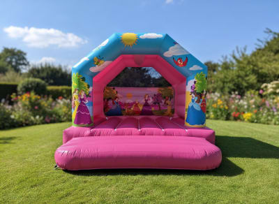 Princess Party Bouncy Castle 12x12ft, a bouncy castle for hire from The Bounce Boutique