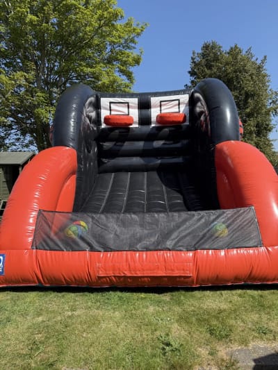Basketball Hoop 4m x 5m, a inflatable game for hire from Elmbridge Inflatables