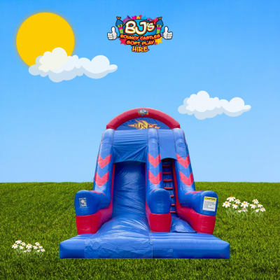 3 - Rush Slide 1, a inflatable slide for hire from BJ's Bouncy Castles & Soft Play Hire
