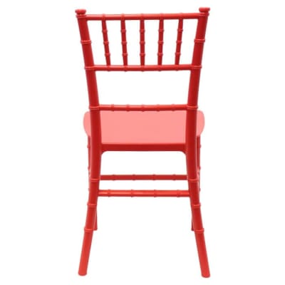 Children Red Chiavari Chair Kids Party Chairs
