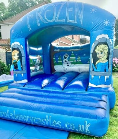 Frozen Bouncy Castle, a bouncy castle for hire from Happy Days Bouncy Castles