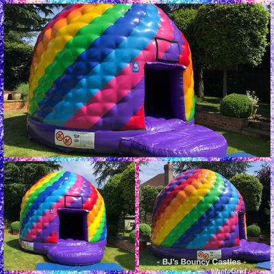 Bouncy Castle Disco Dome Twist Large, a disco dome for hire from BJ's Bouncy Castles & Soft Play Hire