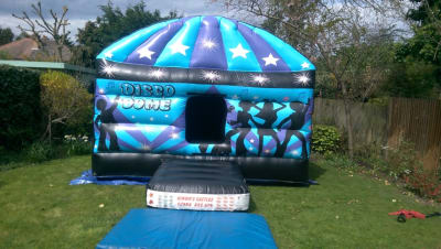 Adults disco dome, a disco dome for hire from Wallington Bouncy Castles