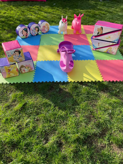 Princess Soft Play, a soft play set for hire from Let's Make Memories
