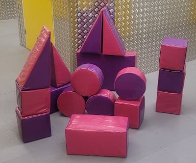 (BPSP-06) Pink & Purple Softplay, a soft play set for hire from KiDz Parties LLP