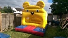 10 X 10 Toddlers Teddy Castle, a bouncy castle for hire from Wallington Bouncy Castles