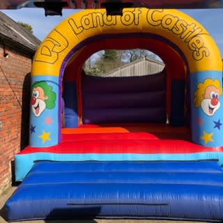 Clown Themed Bouncy Castle, a bouncy castle for hire from Happy Days Bouncy Castles