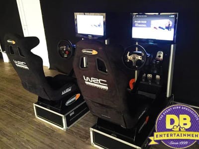 Racing car simulator hire