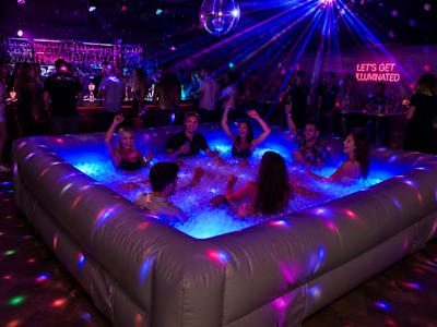 LED Ball Pond Extravaganza Hire, a soft play set for hire from Funday Entertainment
