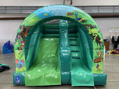 Animal Kingdom Mini Slide, a inflatable slide for hire from Playdays Parties