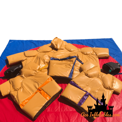 Children's & Adults Sumo Suits Family Package, a party package for hire from Ace Inflatables