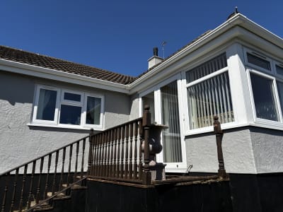 Fascia and soffit cleaning