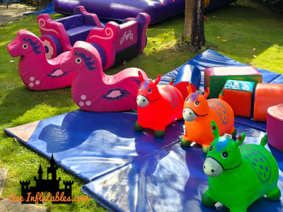 Princess Soft Play, a soft play set for hire from Ace Inflatables