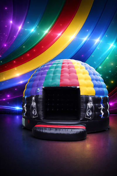 Disco dome, a disco dome for hire from Croydon Bouncy Castles