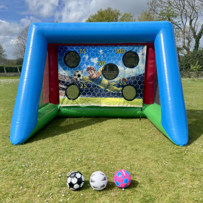 Penalty Shootout, a inflatable game for hire from KBS Inflatable Kingdom
