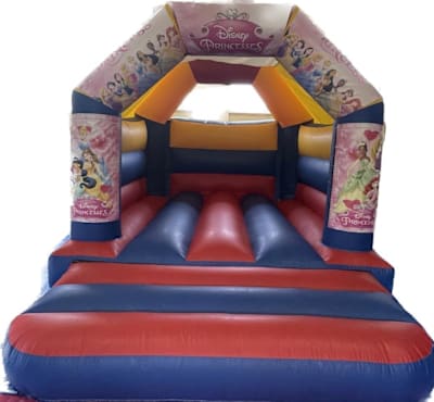 11ft by 15ft Princess castle, a bouncy castle for hire from Jump Around Bouncy Castles