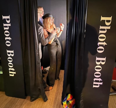 Traditional photo booth hire